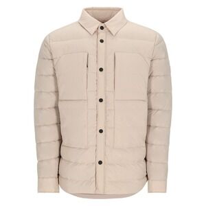 Obermeyer® Men's MEDIUM Explorer™ Down Shirt Jacket in Cement - $249